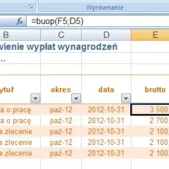 Jak obliczyć wynagrodzenie w Excelu i uniknąć najczęstszych błędów