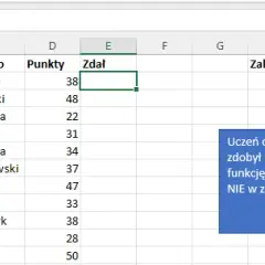 Funkcja JEŻELI w Excelu: Prosty sposób na analizę danych