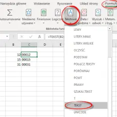 Jak dodać zero z przodu w Excelu: 4 skuteczne metody