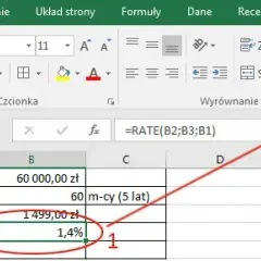 Jak obliczyć ratę kredytu w Excelu: Prosty krok po kroku