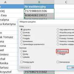 Jak łatwo przesunąć przecinek w Excelu: najskuteczniejsze metody zmiany liczb