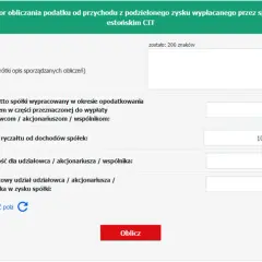 Kalkulator podatku od dywidendy - Szybko oblicz należną kwotę