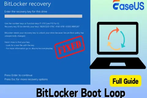 Ekran odzyskiwania BitLocker z prośbą o klucz. Pomoc w odzyskiwaniu funkcji BitLocker.