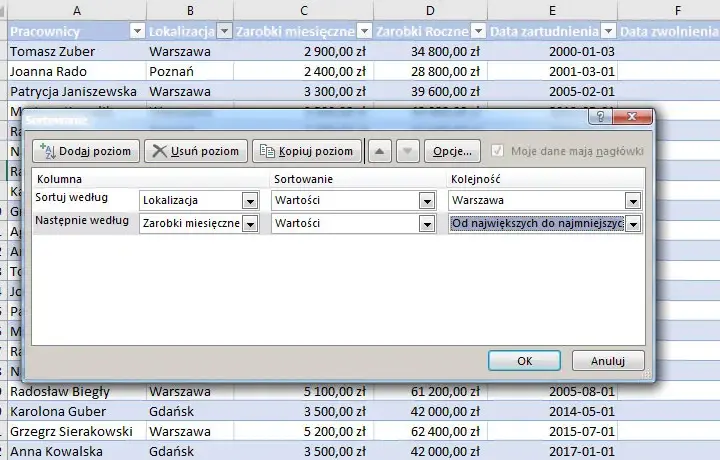 Jak posortować liczby w Excelu? Prosty sposób na uporządkowanie danych