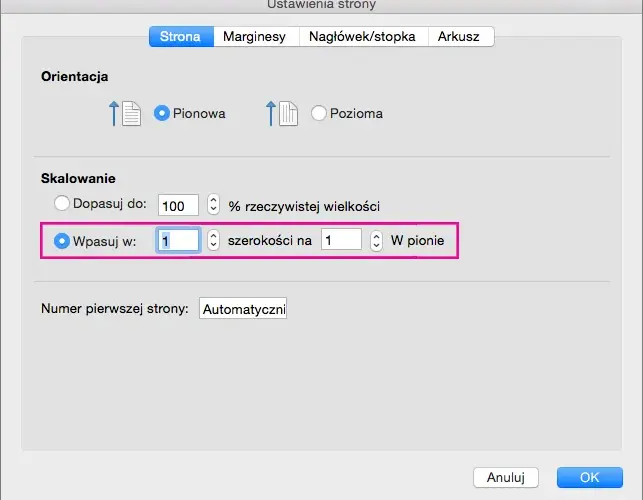Jak wydrukować cały arkusz Excel i uniknąć problemów z formatowaniem