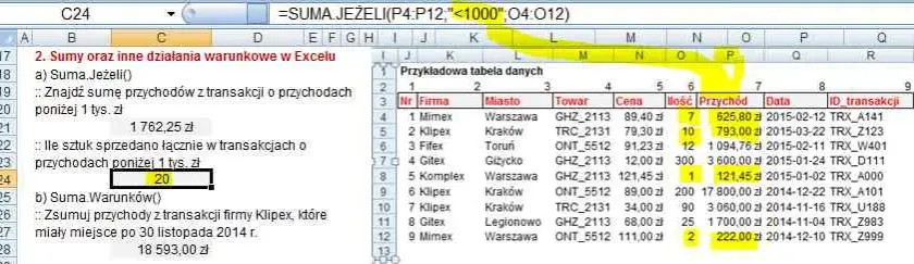 Jak szybko i skutecznie łączyć funkcje w Excelu - praktyczny poradnik