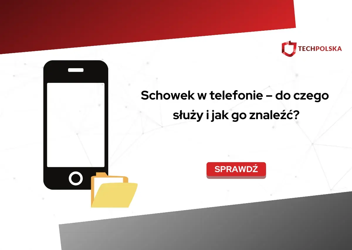 Ikona telefonu z folderem symbolizującym schowek w telefonie. Dowiedz się, do czego służy i jak go znaleźć.