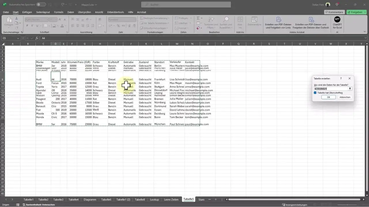 Zdjęcie Excel: Jak zrobić tabelę szybko i efektywnie - Prosty poradnik