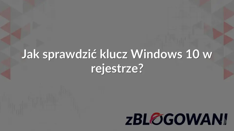 Identyfikator sprzętowy w Windows - co warto o nim wiedzieć